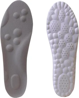 4D Cloud Tech Soles Insoles for Men Women, Super Soft Comfort Cloud Feeling Cushioning Insoles Memory Foam Arch Support Sole Inserts. (L Women 12-14.5 / Men 11-13.5)