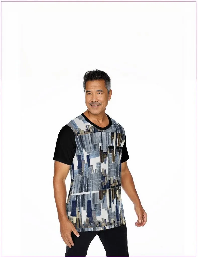 City Blocks Men's O-Neck T-Shirt