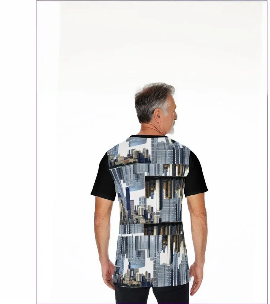 City Blocks Men's O-Neck T-Shirt
