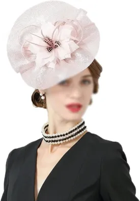 Ladies Wedding Linen Hat Fedora Ladies Dress