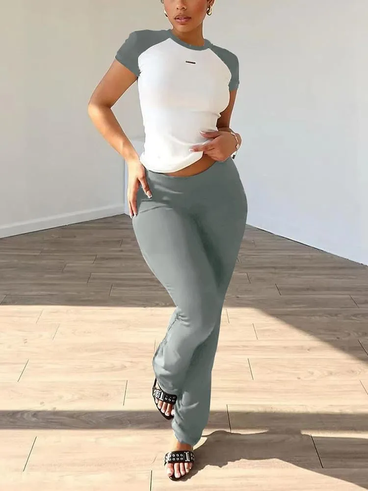 Nimsruc 2 Piece Outfits for Women Casual Sweat Sets