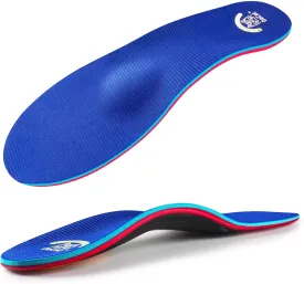 Orthotic Flat Feet Arch Support Insoles - Metatarsal Orthotic Insole Arch Supports Inserts for Metatarsalgia, Plantar Fasciitis, Ball of Foot Pain Relief - Mortons Neuroma Shoe Inserts