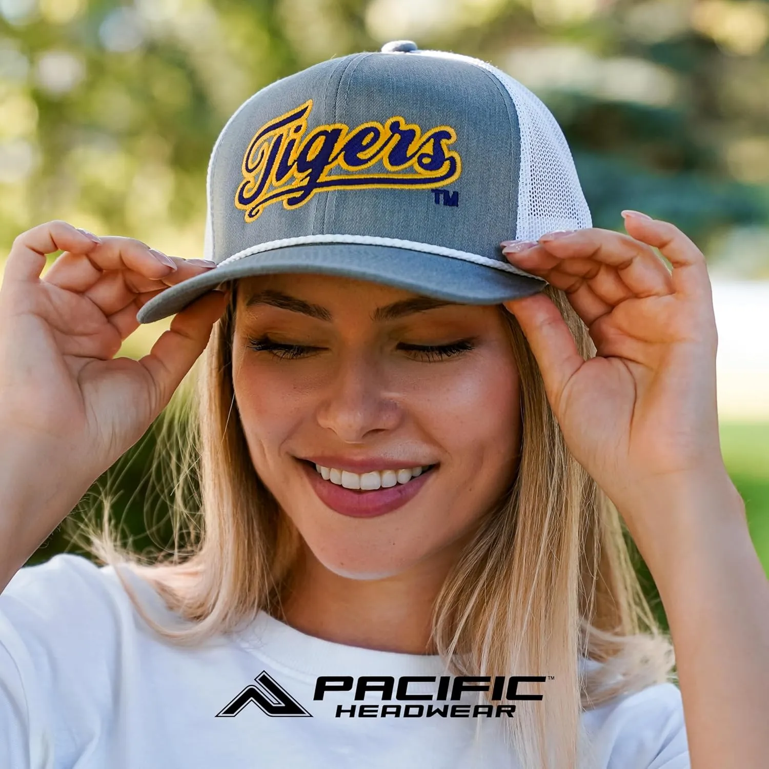 Pacific Headwear Trucker Snapback Braid Cap