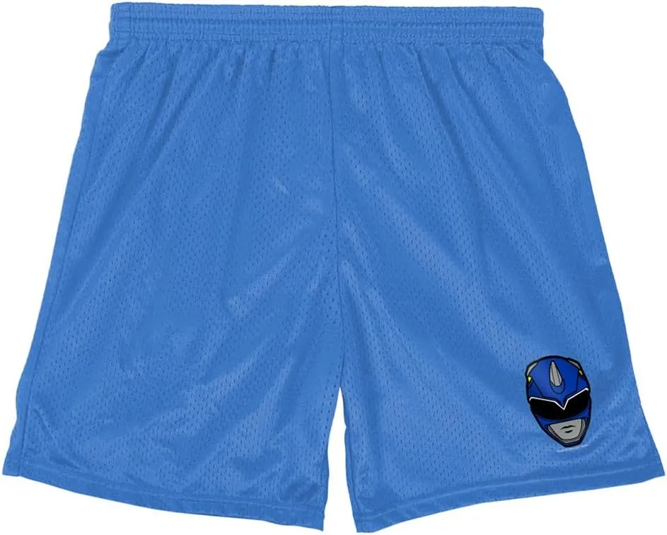 Popfunk Power Rangers Collection Mens Lined Mesh Shorts