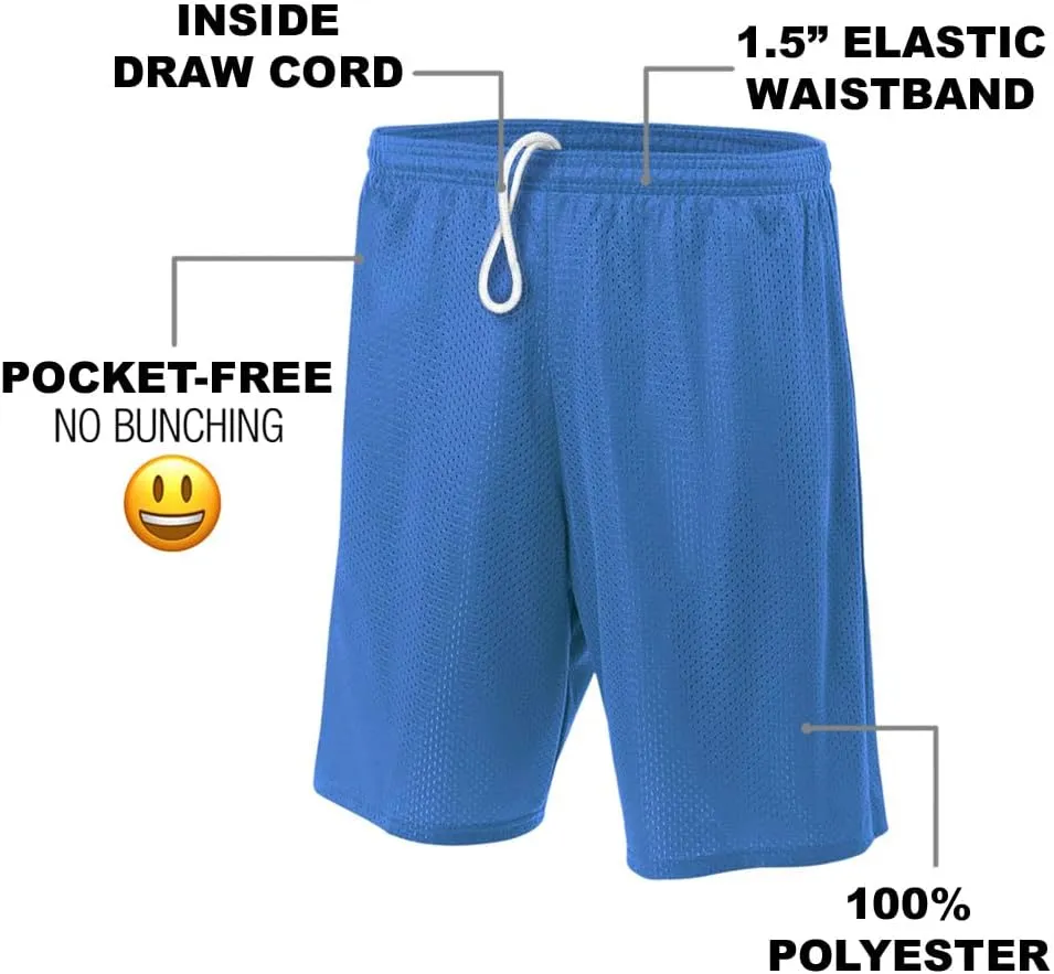 Popfunk Power Rangers Collection Mens Lined Mesh Shorts