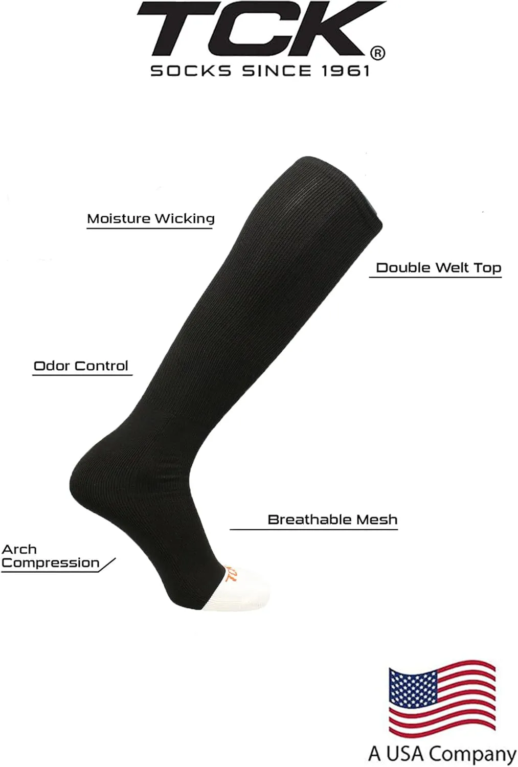 TCK Prosport Tube Socks Baseball Socks Softball Football