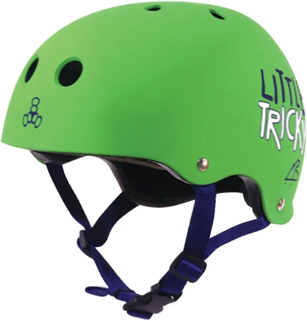 Triple Eight Triple Eight Little Tricky Dual Certified sweatsaver Kids Skateboard and Bike Helmet