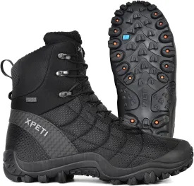 XPETI Mens Crest Thermo High-Top Winter Hiking Boots Waterproof Insulated